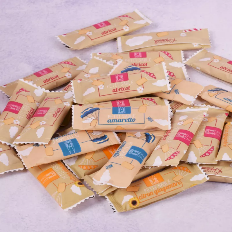 Mix sablés : abricot, amaretto et citron-gingembre  Mix sablés : abricot, amaretto et citron-gingembre
