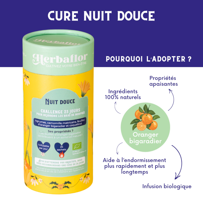 Cure Nuit douce Herbaflor Cure Nuit douce Herbaflor
