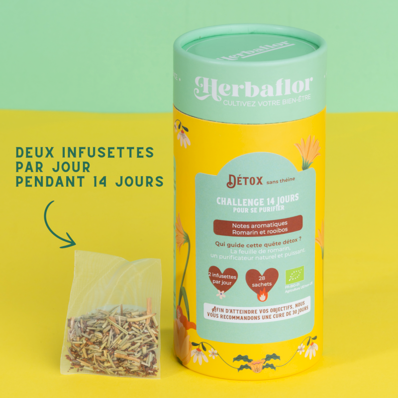 Cure Détox sans théine Herbaflor Cure Détox sans théine Herbaflor