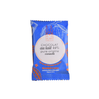 Tablette chocolat au lait Vanuatu