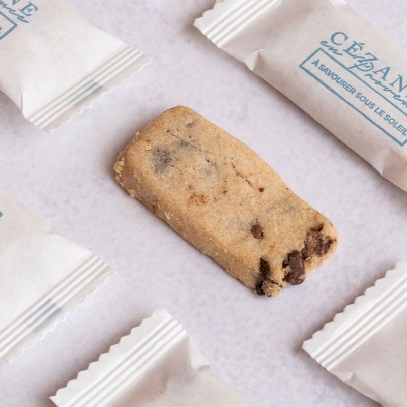 Sablé amaretto et pépites de chocolat Cézanne Sablé amaretto et pépites de chocolat Cézanne
