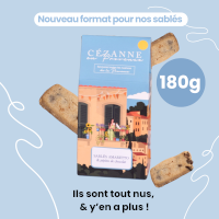 Sablé amaretto et pépites de chocolat Cézanne Sablé amaretto et pépites de chocolat Cézanne