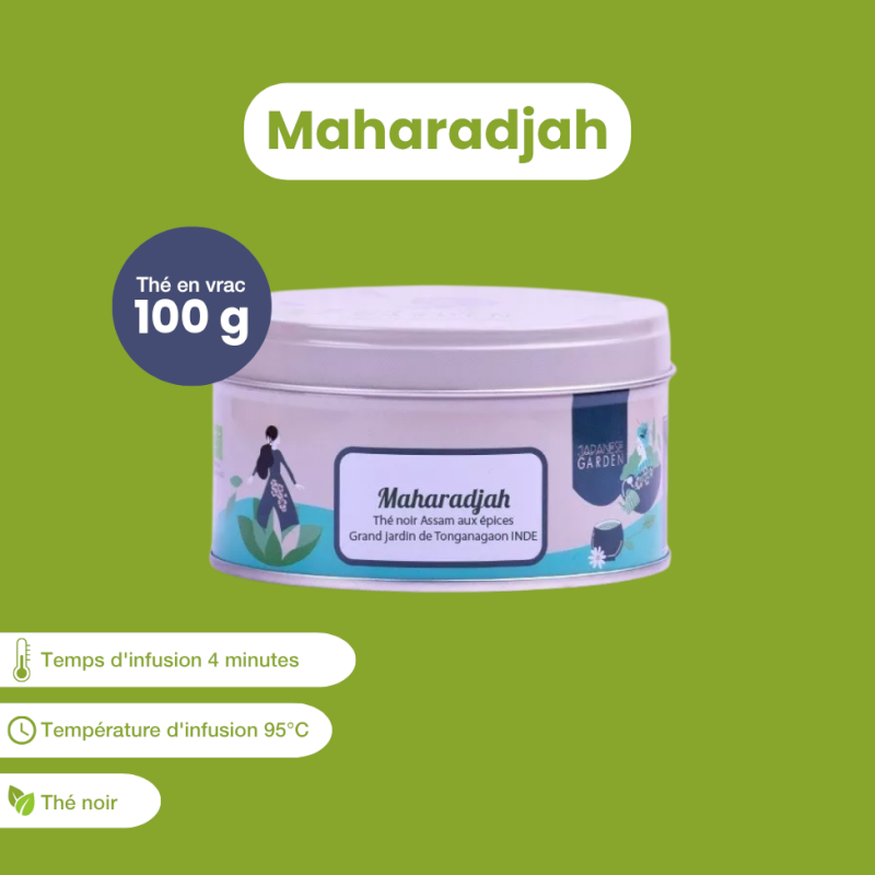 Thé noir bio Maharadjah Thé noir bio Maharadjah