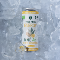 Fraté Maté - Canette Maté Citron-Gingembre  Fraté Maté - Canette Maté Citron-Gingembre