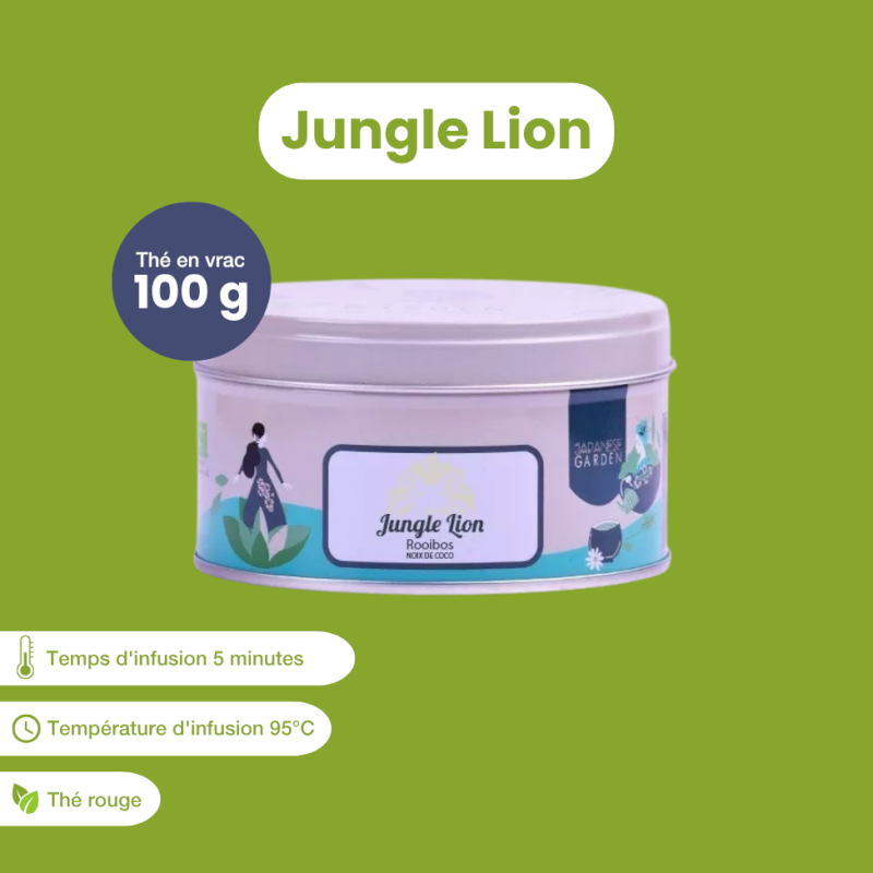Rooibos bio coco Jungle Lion Rooibos bio coco Jungle Lion