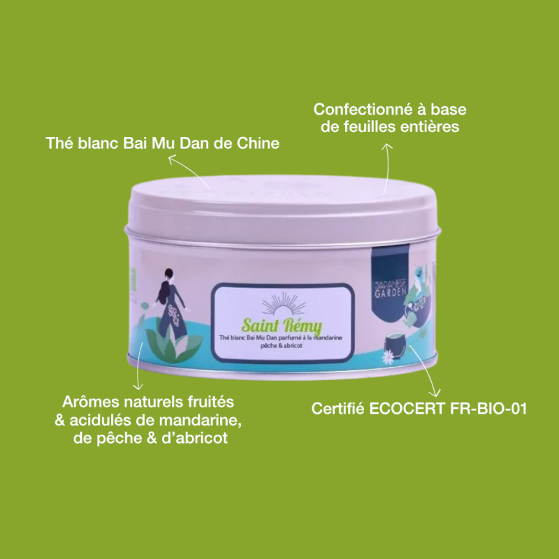 Thé blanc bio Saint Rémy Thé blanc bio Saint Rémy