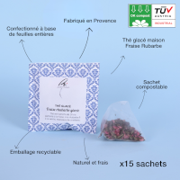 Thé Givré Fraise Rhubarbe