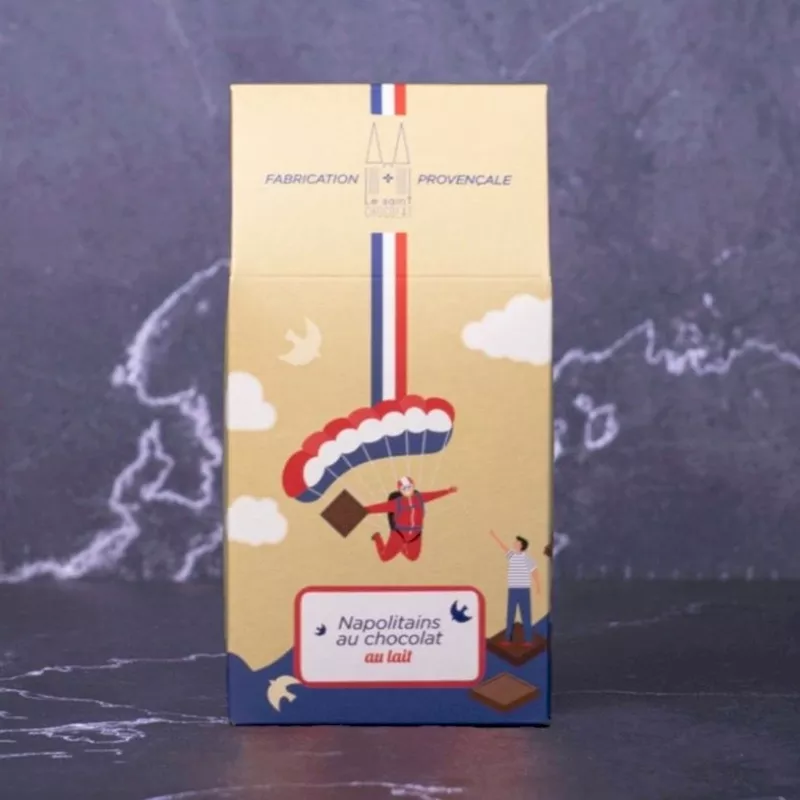 Carrés de chocolat au lait Carrés de chocolat au lait