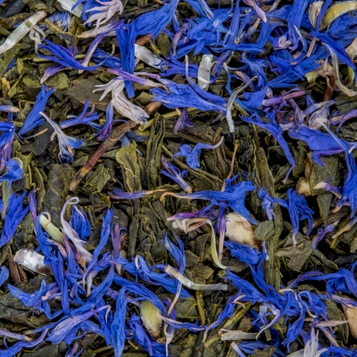 Thé vert Earl Grey Fleurs de Bleuet Thé vert Earl Grey Fleurs de Bleuet