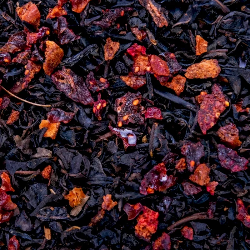 Thé noir fraise Thé noir fraise