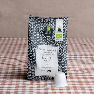 Thé noir Darjeeling Grand Jardin Singtom SFTGFOP noix de coco Thé noir Darjeeling Grand Jardin Singtom SFTGFOP noix de coco