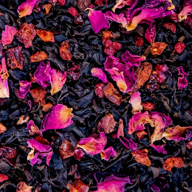 Thé noir fruits rouges Thé noir fruits rouges