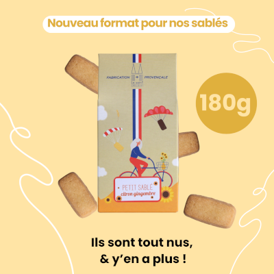 Sablé citron-gingembre Sablé citron-gingembre
