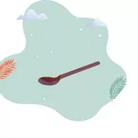 Cuillère en mélamine x1 Cuillère en mélamine x1