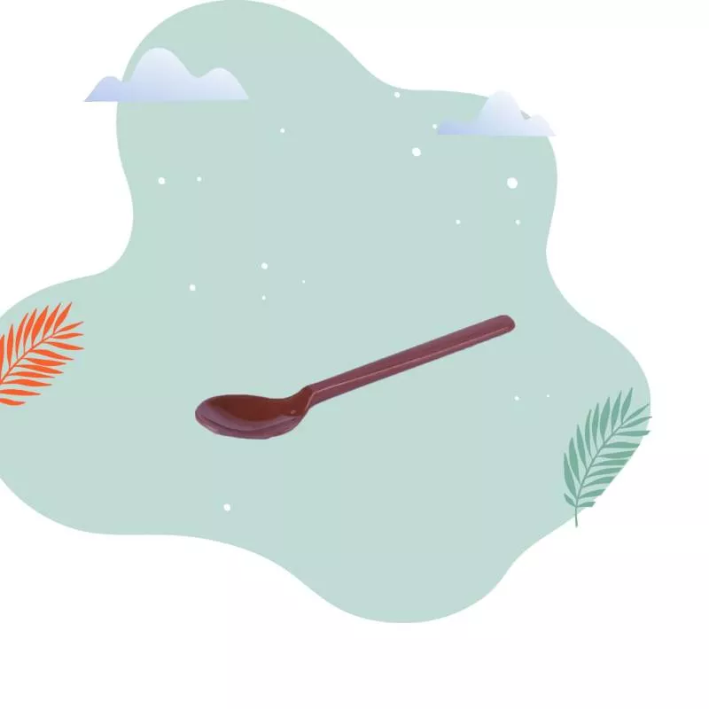 Cuillère en mélamine x1 Cuillère en mélamine x1