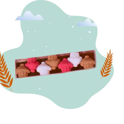 Boîte 7 sucres cupcake Boîte 7 sucres cupcake