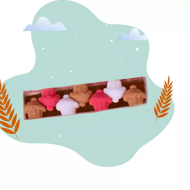 Boîte 7 sucres cupcake
