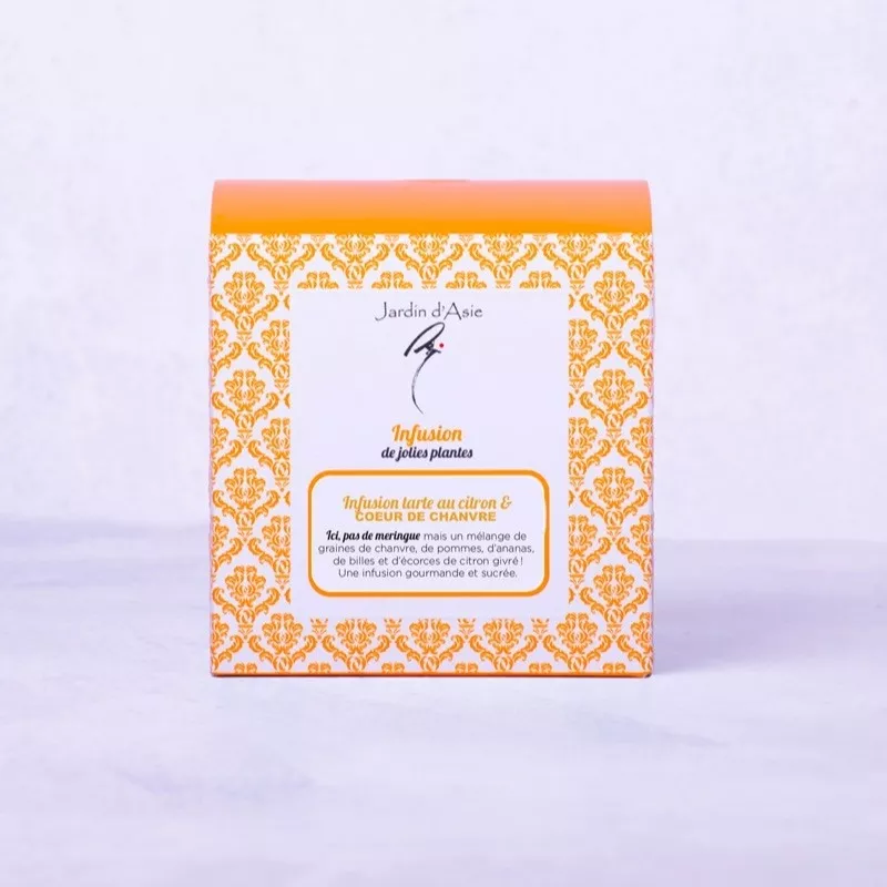 Infusion Tarte au citron & Cœur de chanvre Infusion Tarte au citron & Cœur de chanvre
